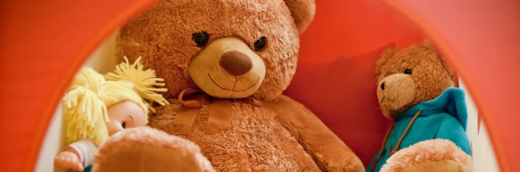 About Us big teddybear softtoy