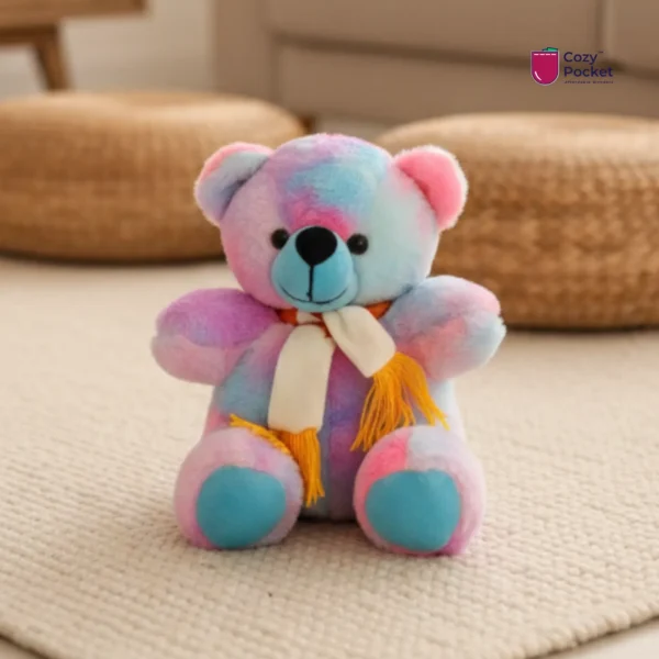 Rainbow Color Theme Teddy