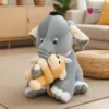 Elephant with Monkey Soft Toy