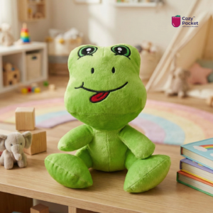 Small Green Frog Soft Toy