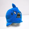 Dark Blue Reversible Shark Soft Toy also known as Mood Plushy