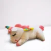 Unicorn soft toy with wings