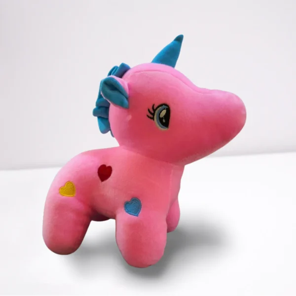 Unicorn Soft Toy - Pink