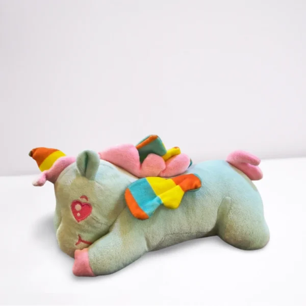 Unicorn soft toy with wings