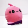 Pink Reversible Shark Soft Toy also known as Mood Plushy