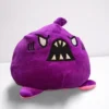 Purple Reversible Shark Soft Toy also known as Mood Plushy