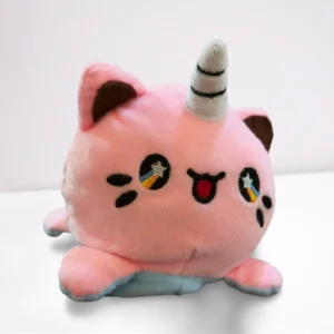 Pink Reversible Unicorn Soft Toy also known as Mood Plushy