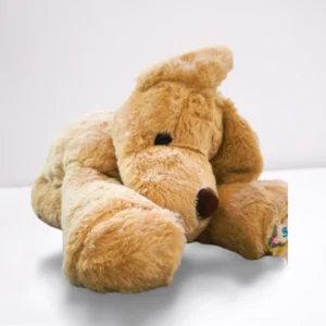Light Brown Stuffed Dog sitting