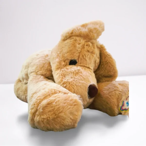 Light Brown Stuffed Dog sitting
